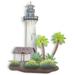 Key West Lighthouse Wall Sculpture White , White