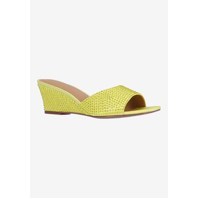 Women's Coralie Sandal by J. Renee in Yellow (Size 7 M)