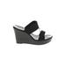 BCBGeneration Wedges: Black Shoes - Women's Size 8