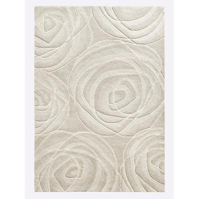 Teppich HEINE HOME Gr. 4, grau (grau, ecru), B:120cm H:12mm L:180cm, Wolle, Teppiche Image