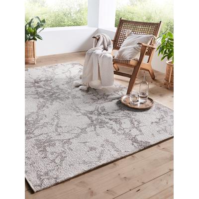 Teppich HEINE HOME Gr. 2, beige (creme, grau), B:120cm H:4mm L:170cm, Polypropylen, Polypropylen, Teppiche Image