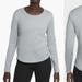 Nike Tops | New Nike Therma-Fit Long Sleeve Shirt | Color: Gray | Size: Xs