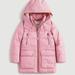 J. Crew Jackets & Coats | J. Crew Pink Fleece Puffer Coat | Color: Pink | Size: Xsg