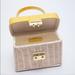 Zara Bags | Cute Rattan Beach Purse | Zara | Color: Cream/Yellow | Size: Os