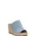 Lucky Brand Cabriah Wedge - Women's Accessories Shoes Wedges in Open Blue/Turquoise, Size 8.5