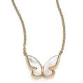 Kate Spade Jewelry | Kate Spade All A Flutter Mother Of Pearl Butterfly Necklace | Color: Gold/White | Size: Os
