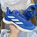 Adidas Shoes | Adidas Avacourt Royal Blue Cloud White Women's Tennis Shoes Id2080 | Color: Blue | Size: Various