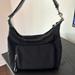 Coach Bags | Coach Black Nylon With Leather Trim Small Bag | Color: Black | Size: Os