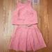 Zara Skirts | 2pc Zara Trafaluc Skirt And Top In Pink Sz/M | Color: Pink | Size: M