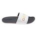 Adidas Shoes | Adidas Unisex Adult Adilette Comfort Slides Size 13 Color Black/White/Multicolor | Color: Black | Size: 13
