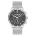 Coach Accessories | Coach 14602607 Harrison Grey Chronograph Dial Silver Mesh Band Mens Watch | Color: Silver | Size: Os