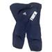 Adidas Pants | Adidas Climalite Mens Padded Football Pant - Large Navy Blue 690pa | Color: Blue/Tan | Size: L