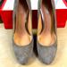 Coach Shoes | Coach Taupe Suede Platform Heels | Color: Tan | Size: 9.5