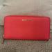 Michael Kors Bags | Coral Michael Kors Wallet - Lightly Used (Like New) | Color: Pink | Size: Os