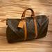 Louis Vuitton Bags | Louis Vuitton Keepall 50 Carry On Size Duffle Bag | Color: Brown/Tan | Size: Os