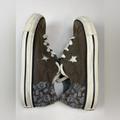 Converse Shoes | Converse One Star Shoes Skulls Guitars Juniors U.S Size 2.5 Excellent Condition | Color: Brown | Size: 2.5bb