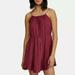 Free People Dresses | Free People Size Large Shake It Off Mini Dress Burgundy Red | Color: Red | Size: L