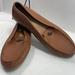 Coach Shoes | Coach Mary Lock Up Brown Pebbled Leather Driving Moccasin Size 9 Us | Color: Brown/Tan | Size: 9