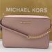 Michael Kors Bags | Michael Kors Lg Ew Crossbody Bag Pink | Color: Gold/Pink | Size: Os