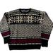 Ralph Lauren Sweaters | Men’s Polo Ralph Lauren Fair Isle Hand Knit Wool Sweater Blue Red Green M 90s | Color: Blue/Red | Size: M