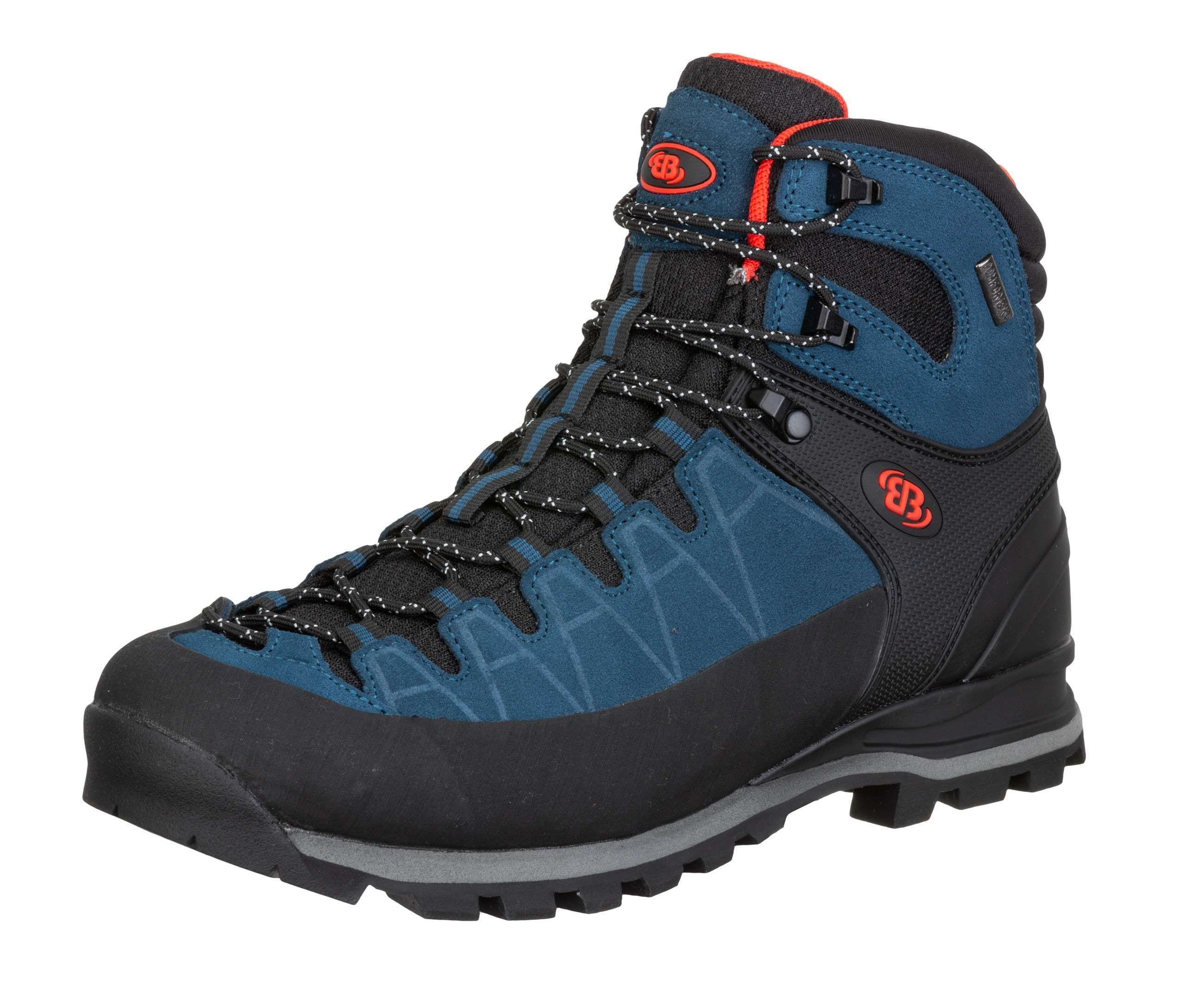 Outdoorschuh BRÜTTING "Outdoorstiefel Mount Tasman", Damen, Gr. 38, blau, Synthetik, Schuhe Outdoorschuh Image