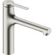 Küchenarmatur HANSGROHE "Zesis M33" Armaturen Gr. H/T: 259 cm x 27,7 cm, Ausziehbar, silberfarben (edelstahl finish) Küchenarmaturen