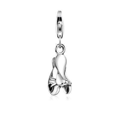 Charm-Einhänger NENALINA "Reitsattel Pferd Hobby Sport Anhänger 925 Silber", silber, Charms, Damen, ohne Stein, Silber 9