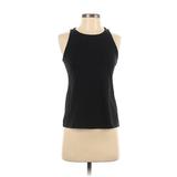 Eileen Fisher Active Tank Top: Black Activewear - Women's Size X-Small