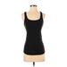 Lululemon Athletica Active Tank Top: Black Solid Activewear - Women's Size 2