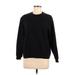 Zara Sweatshirt: Black Print Tops - Women's Size Medium