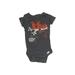 Gerber Long Sleeve Onesie: Gray Marled Bottoms - Size 3-6 Month