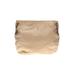 Michael Rome Designs Leather Satchel: Tan Solid Bags