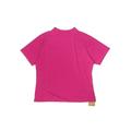 Lands' End Rash Guard: Pink Print Sporting & Activewear - Kids Girl's Size 16 Plus