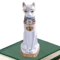 Ornement de chat égyptien pour la décoration de la maison figurine de chat vintage statue de