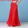Danse du ventre Plactice vêtements nouvel été Sexy épissage longue jupe en queue de poisson Oriental