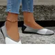 Chaussures plates astronomiques décontractées pour femmes chaussures de gril confortables mode