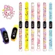 Montre-bracelet Pikachu pour enfants montre-bracelet Shoous Anime Rick Luigi montre tactile LED