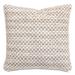 Eastern Accents Casa Guava Chenille Throw Square Pillow Cover & Insert Polyester/Polyfill/Chenille in Brown/White | 22 H x 22 W x 6 D in | Wayfair