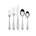 Pfaltzgraff Mirage Frost 42-Pc Flatware Set W/Caddy, Service For 8 Stainless Steel in Gray | Wayfair 5295566