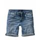 Mey & Edlich Herren Jeans Shorts Regular Fit Hellblau einfarbig