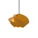 Orren Ellis Elmas Pendant Light Wood/Bamboo in Yellow | 7.5 H x 11.9 W x 11.9 D in | Wayfair 550B77F24DF0425D8BEF87ACE701A42F