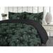 East Urban Home Tropical Duvet Cover Set Exotic Monstera Summer Art & Hunter Green in Black | Wayfair 494AE2C9013F45539C2426E9F08B0889