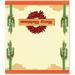 The Holiday Aisle® - 25 Western Christmas Place Cards, Christmas Party Name Cards | 7.72 H x 5.63 W x 1.22 D in | Wayfair