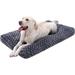 Tucker Murphy Pet™ Washable Dog Bed Deluxe Plush Dog Crate Beds Fulffy Comfy Kennel Pad Anti-Slip Pet Sleeping Mat For Large, Jumbo, Medium | Wayfair