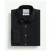 Brooks Brothers Men's X Thomas Mason Cotton English Collar, Swiss Pleat Front Tuxedo Shirt | Black | Size 16½ 32
