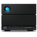 LACIE HDD-NAS-Festplatte "2big Dock Thunderbolt™3" Festplatten Gr. 32 TB, schwarz Festplatten