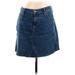 Old Navy Denim Skirt: Blue Solid Bottoms - Women's Size 10