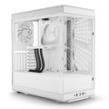 Y40 ATX Mid-Tower Case with PCIe 4.0 Riser Cable - White/White