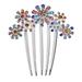 Tiara Women s Hair Comb Clip Purple Hair Accessories Bridal Hair Comb Flower Hair Comb Wedding Women Hair Clip