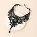 Augper Wholesale Dark Wind Gothic Lace False Collar Necklace Retro Lace Hollow Female Accessories